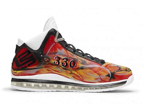 Nike Air Max LeBron VII Artist Series Akron by James Hayden | NIKE LEBRON - LeBron James Shoes