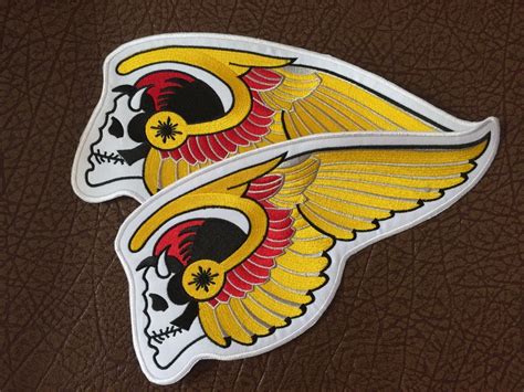 2017 Hells Angels Patches Motorcycle Club Jacket Patch 29cm Iron On ...