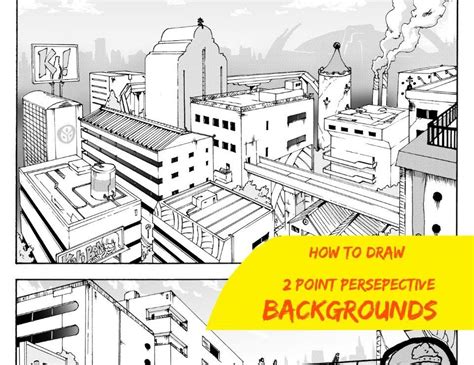 How To Draw Backgrounds For Manga - DRAWING IDEAS