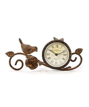 Bird Table Clock | Table clock, Clock, Personalized decor