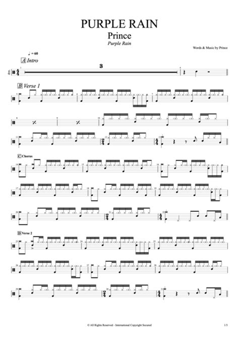 Purple Rain Tab by Prince (Guitar Pro) - Full Score | mySongBook