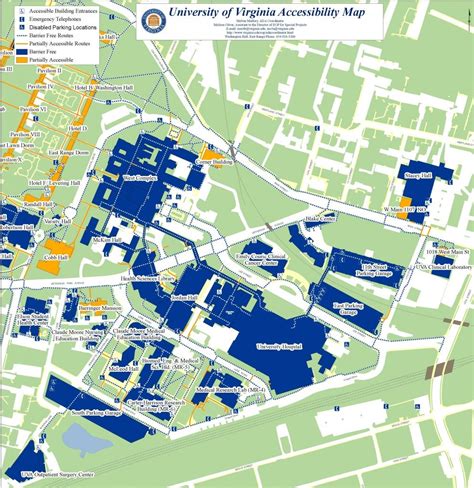 Map Of Uva Buildings