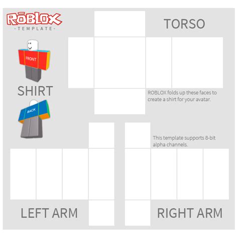 roblox shirt template transparent - eleetshop.com