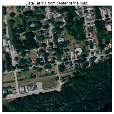 Aerial Photography Map of Muir, MI Michigan