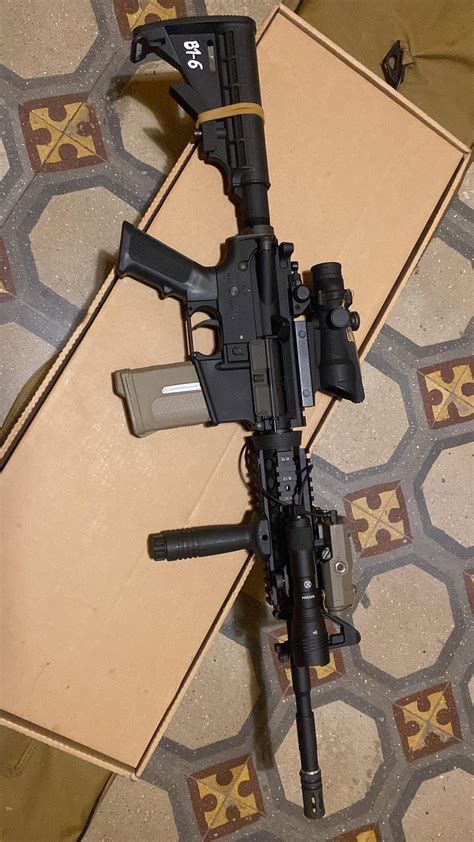 Finally finished my m4a1 sopmod block 1 : r/airsoft