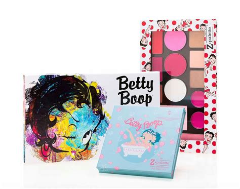 NEW! The Betty Boop collection from Z PALETTE, the ultimate empty makeup palette!