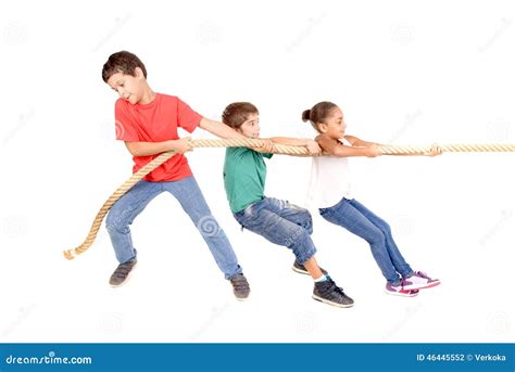 Rope game stock photo. Image of people, game, group, studio - 46445552