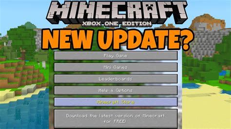 Minecraft Xbox One Edition: New Update? (Title Update 67?) - YouTube