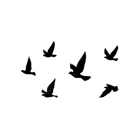 Flying Birds Vector, Bird, Flying Birds, Birds PNG and Vector with Transparent Background for ...