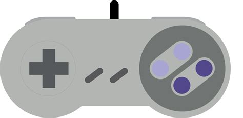 Mocked up the SNES Controller as a Vector Graphic. Illustrator link in ...