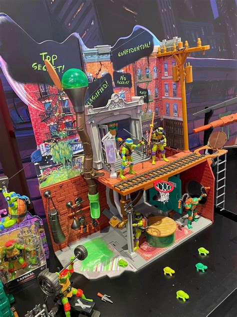 TMNT Mutant Mayhem Playmates Sewer Lair Playset on Amazon & EE - Toy Habits