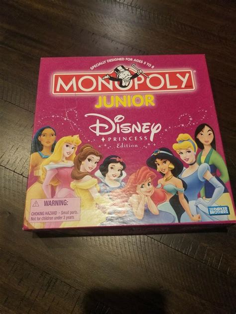 Monopoly Junior Disney Princess EditionUSED condition | #1989232149