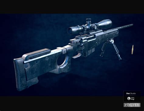 Urban Sniper Rifle | Daz 3D