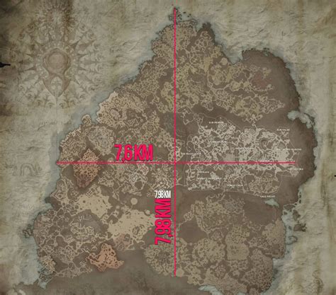 Diablo 4: How big is the Map Size? We calculated the World