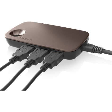 Ultrabook™ USB Hub with Ethernet Port - Bronze - ACH121US: Hubs and ...