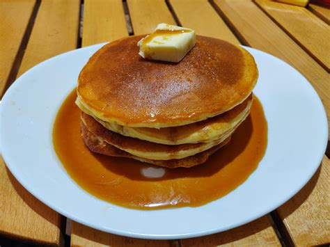 [Homemade] Maple syrup Pancakes : food