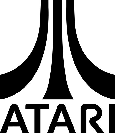 Collection of Atari Games Black Logo Vector PNG. | PlusPNG