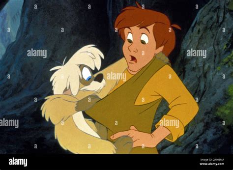 TARAN, GURGI, THE BLACK CAULDRON, 1985 Stock Photo - Alamy