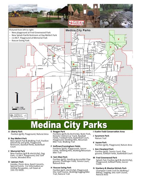 Medina City Parks Map | The City of Medina Ohio