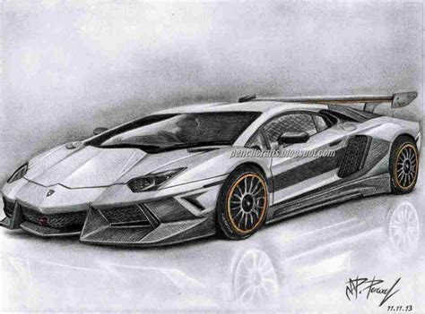 [50+] Lamborghini Car Easy Drawings and Sketches - Pencil Crafts