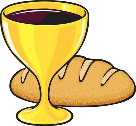 Royalty Free Communion Bread Cartoon Clip Art, Vector Images & Illustrations - iStock