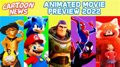 Every ANIMATED MOVIE 2022 - 26 Movies Detailed & Explained | CARTOON NEWS - YouTube