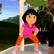 Dora The Explorer Cartoon GIF – Dora The Explorer Cartoon Twerks – discover and share GIFs