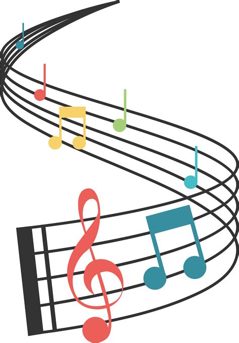 Music Notes Staff Musicnotes Vector Music Notes Clipart Png | Images and Photos finder