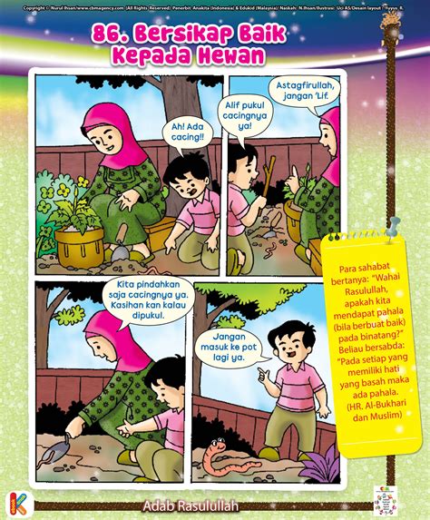 Komik Adab Bersikap Baik Pada Hewan | Ebook Anak | Kids story books, Stories for kids, Kids and ...