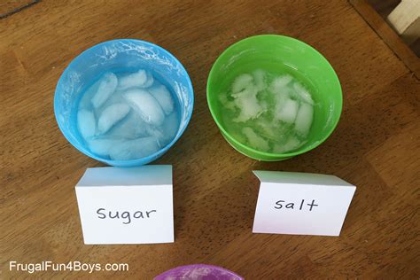 Melting Ice Science Experiments {Fun!} - Frugal Fun For Boys and Girls