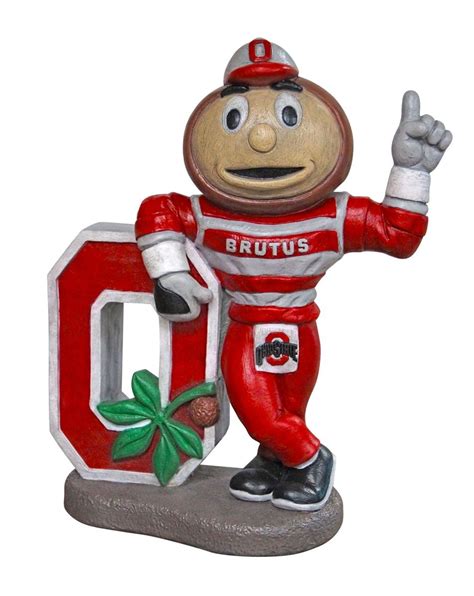 Ohio State Buckeyes Mascot Garden Statue | Brutus buckeye, Ohio state brutus, Ohio state buckeyes