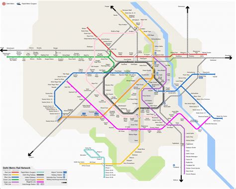 Delhi Metro Map