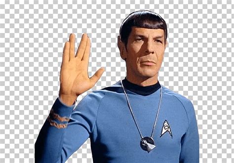 Leonard Nimoy Spock Star Trek: The Original Series Vulcan Salute PNG ...