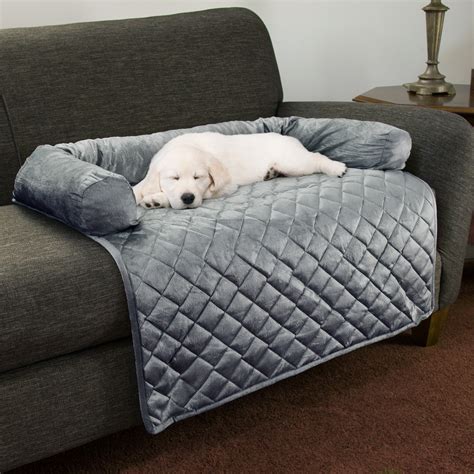 PETMAKER Furniture Protector Pet Cover with Bolster for Dogs, 35" L X ...