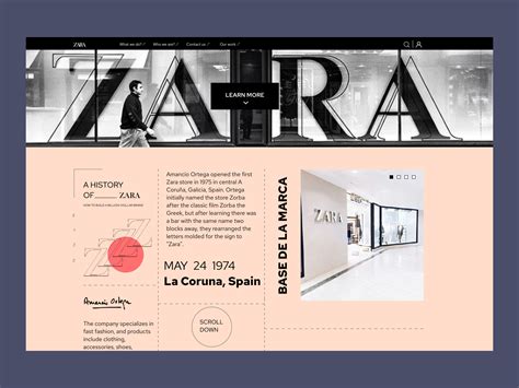 A History of Zara by Anna on Dribbble