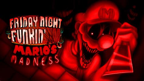 M / Horror Mario (Creepypasta / FNF: Mario's Madness) Minecraft Skin