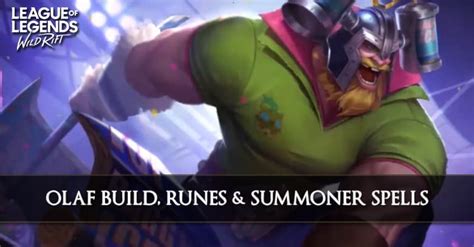 LoL Wild Rift Olaf Build, Runes, Abilities, & Matchups - zilliongamer