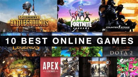 What are the Top 10 Online Games?