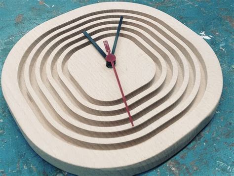 Cnc Router Files Clock Dxf Plasma Cnc Files for Wood Cnc Plans | Etsy