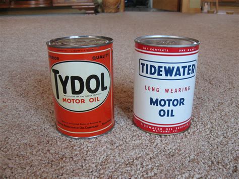 Tide Water Oil Cans 1940 | Collectors Weekly