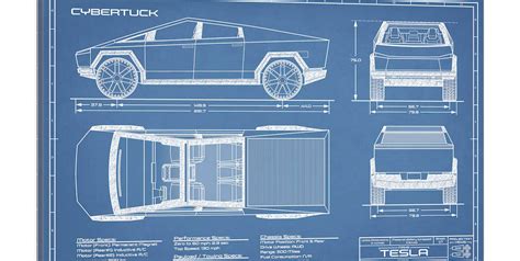 Tesla Cybertruck Dimensions