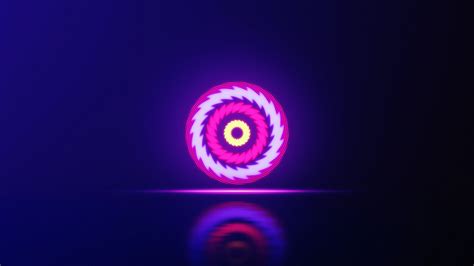 Colorful Neon Circles HD Wallpapers - Wallpaper Cave