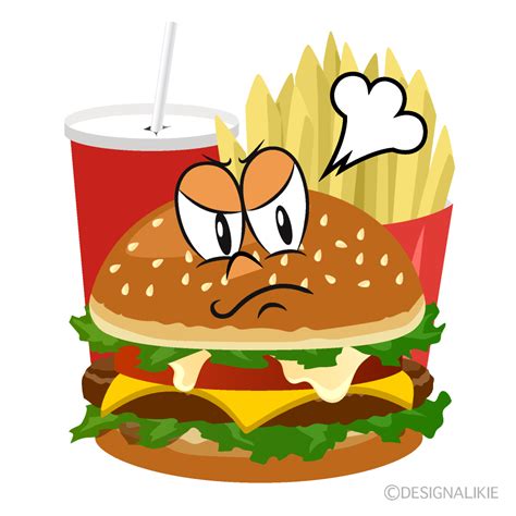 Cartoon Junk Food