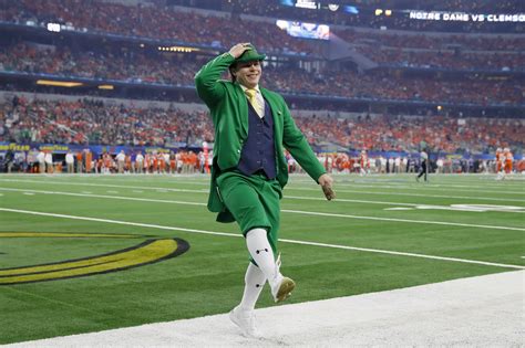 A history of Notre Dame football’s famous mascot, the Leprechaun