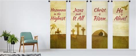 Easter Banner Series 5 - Church Banners