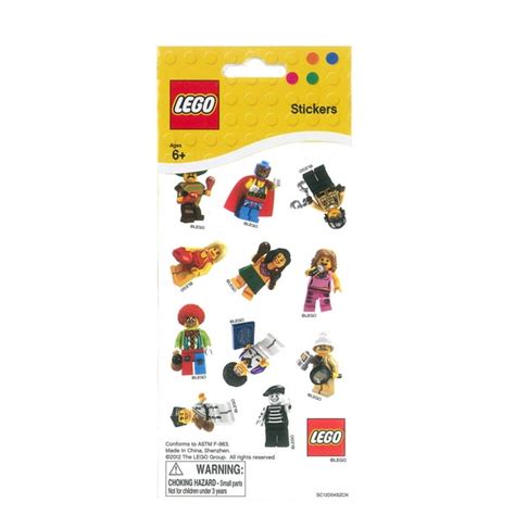 West Designs LEGO Minifigure Stickers LEGO - | Bodega Aurrera en línea