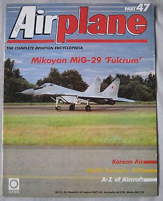 AIRPLANE ISSUE 47 Mikoyan-Gurevich Mig-29 'Fulcrum' Cutaway drawing & Poster EUR 5,59 - PicClick FR