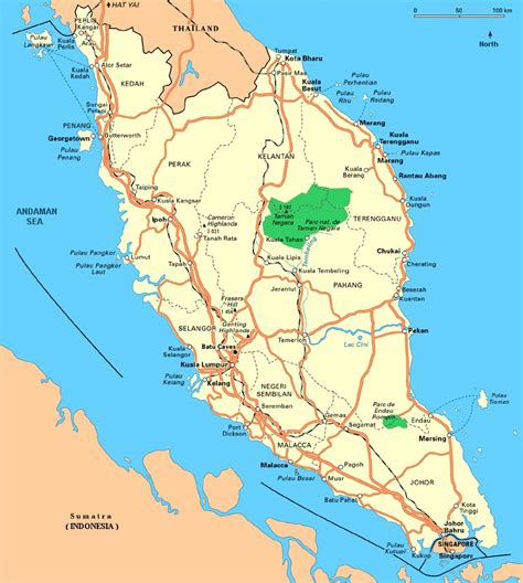 8 Insightful Maps for Malaysia - ExpatGo