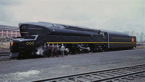 1942 Pennsylvania Railroad class T1, 4-4-4-4, designed by Ralph P. Johnson and Raymond Loewy : r ...