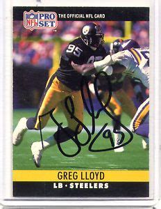 greg lloyd football card | Greg Lloyd AUTO Signed 1990 Pro Set #272 | Greg lloyd, Football card ...